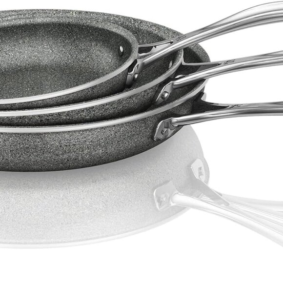 SET OF 3 HENCKELS CAPRI GRANITIUM FRYING PANS - Picture 13 of 16